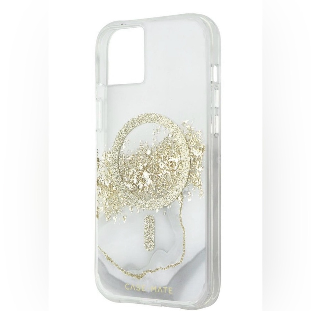 Case-Mate Karat Marble Phone Case, Clear, Gold, & Marble. iPhones- 13, 14 & 15